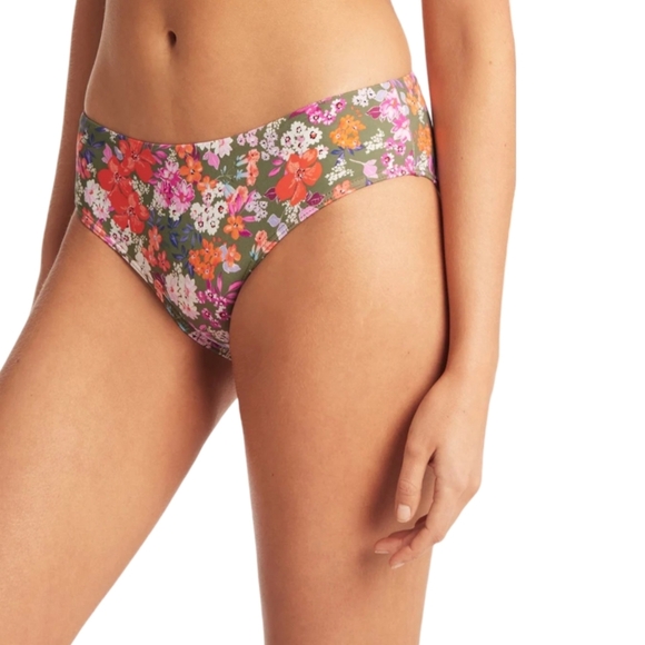 Sea level NWT 10/12 Bikini - Parkland - Crossfront Bikini Top & Mid Rise Bottom - Picture 5 of 10